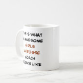 Mug entraîneur de filles de crosse, génial (Devant gauche)