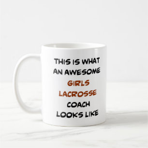 Mug entraîneur de filles de crosse, génial