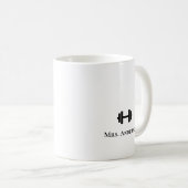 Mug Entraîneur de fitness incroyable difficile à trouv (Devant droit)