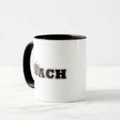 Mug Entraîneur de football américain (Devant gauche)