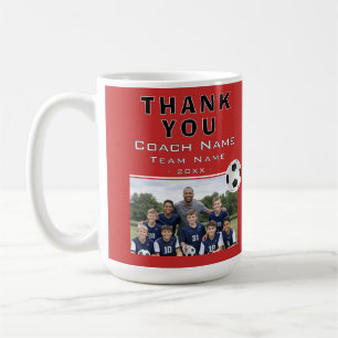 Mug Entraîneur de Football Coach Photo de l'équipe Not