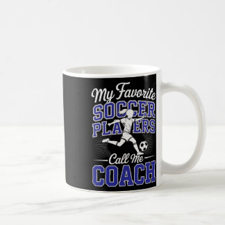 Mug Entraîneur de football féminin Mes joueurs de foot