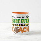 Mug Entraîneur de football Merci (Centre)