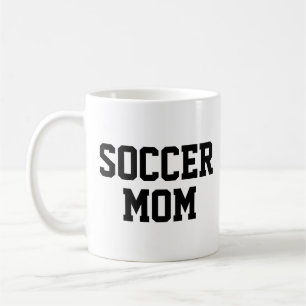 Mug entraîneur de football moderne maman tendance
