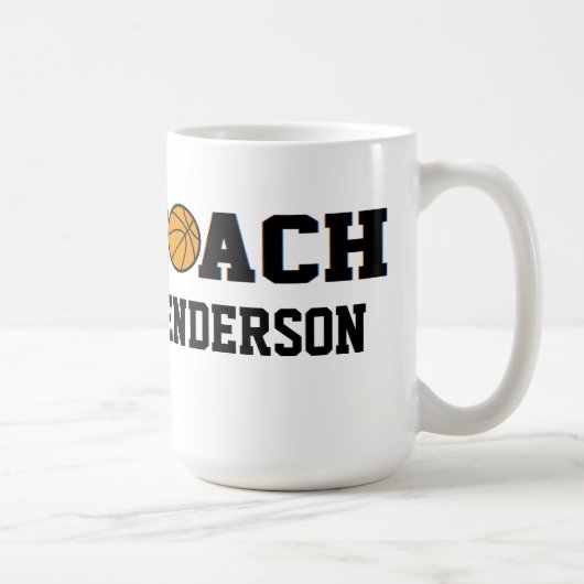 Mug Entraîneur de football - personnalisé (Droite)