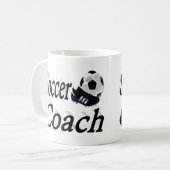 Mug Entraîneur de football semi-texte (Devant gauche)
