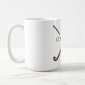 Mug Entraîneur de hockey de terrain fin d'année Cadeau (Gauche)