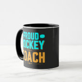 Mug Entraîneur de hockey fier (Devant gauche)