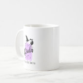 Mug Entraîneur de naissance de Doula (Devant gauche)