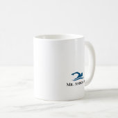 Mug Entraîneur de natation incroyable difficile à trou (Devant droit)