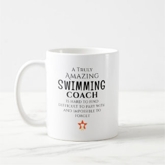 Mug Entraîneur de natation incroyable difficile à trou