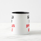 Mug Entraîneur de natation Zombie Slayer (Centre)