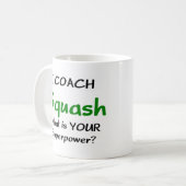 Mug entraîneur de squash (Devant gauche)