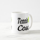 Mug Entraîneur de tennis demi-texte (Devant droit)