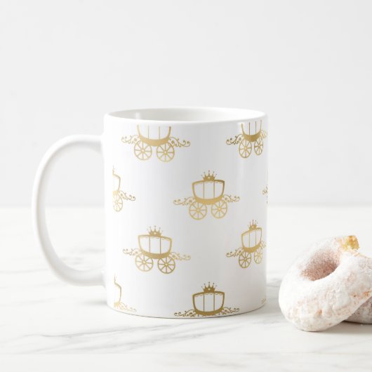 Mug Entraîneur d'or Cinderella Princess Royal Magic (Avec donut)