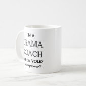 Mug entraîneur dramatique (Devant gauche)