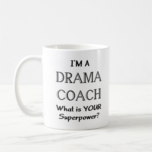Mug entraîneur dramatique (Gauche)