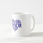 Mug Entraîneur, entraîneur de danse, appréciation, gai (Devant droit)