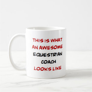 Mug entraîneur équestre, génial
