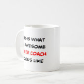 Mug entraîneur, génial (Devant gauche)