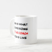 Mug entraîneur intérimaire, génial (Devant gauche)