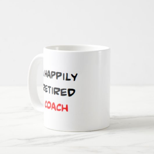 Mug entraîneur retraité (Devant gauche)