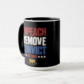 Mug Entraver Supprimer Condamnation Aucun Roi 4 juille (Devant gauche)