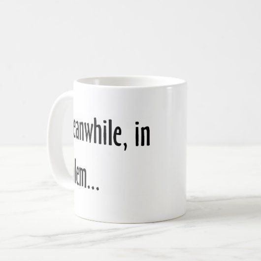 Mug entre-temps, à salem (Devant gauche)