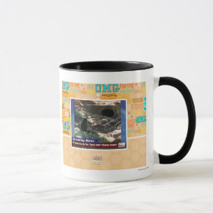 Mug Entrée au côté en noir