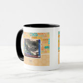 Mug Entrée au côté en noir (Devant gauche)