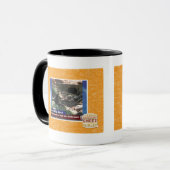 Mug Entrée au côté en noir (Devant gauche)