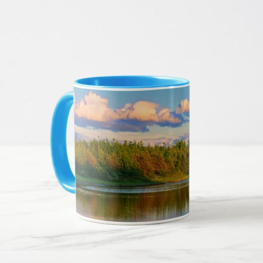 Mug Entrée au coucher du soleil | Nouveau-Brunswick, C (Devant gauche)