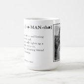 Mug Entrée de dictionnaire personnalisée drôle (Centre)