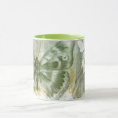 Mug Entrée de papillon vert avec porte en fer (Centre)