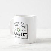 Mug Entrée des MASSACHUSETTS COHASSET Wreath de Noël (Devant gauche)