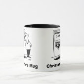 Mug Entrée du Club de Spéléologie. Spéléologue (Centre)
