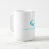 Mug Entrée en mode veille Design d'ordinateur rétro dr (Devant gauche)