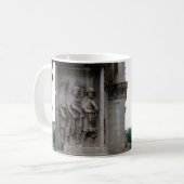 Mug Entrée romaine de ruines à Rome Italie (Devant gauche)