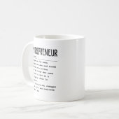 Mug Entrepreneur (Devant gauche)
