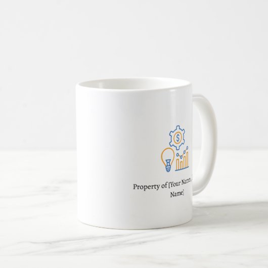 Mug Entrepreneur Definition Personalized (Devant droit)