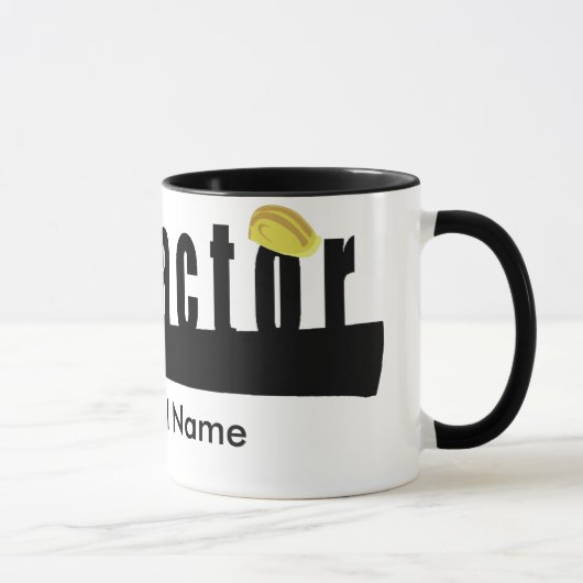 Mug Entrepreneur d'industrie de bâtiment de (Droite)