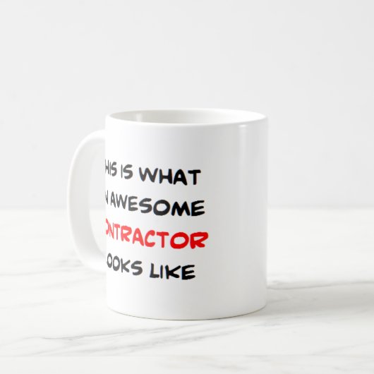 Mug entrepreneur, génial (Devant gauche)