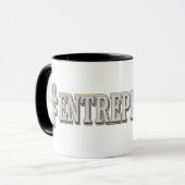 Mug "#ENTREPRENEUR" Mignonne Conception D'Expression.  (Devant gauche)