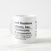 Mug Entreprise avancée (Devant gauche)