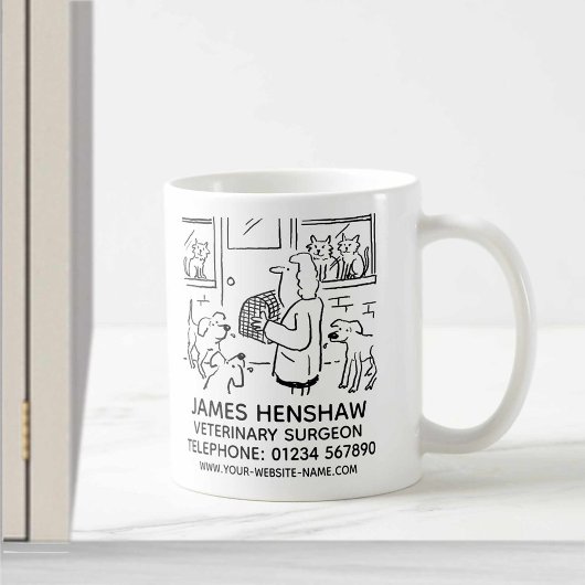 Mug Entreprise de chirurgien vétérinaire