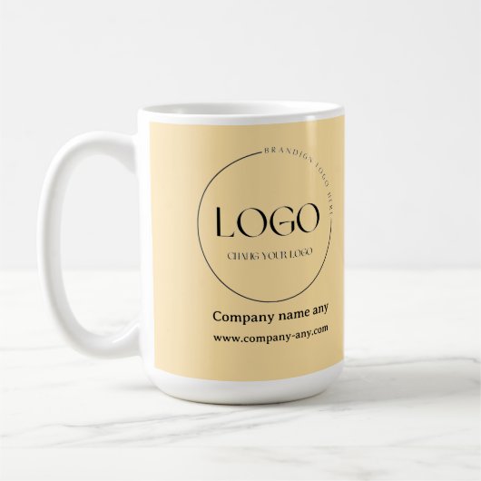 Mug Entreprise de conception de couleur du colonel Mou (Gauche)