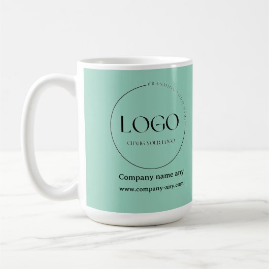 Mug Entreprise de conception de couleur du colonel Mou (Gauche)