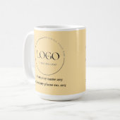 Mug Entreprise de conception de couleur du colonel Mou (Devant gauche)