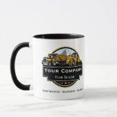 Mug Entreprise de Construction de Matériel Lourd Profe (Gauche)