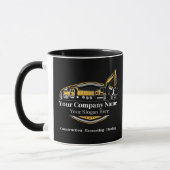 Mug Entreprise de Construction de Matériel Lourd Profe (Gauche)